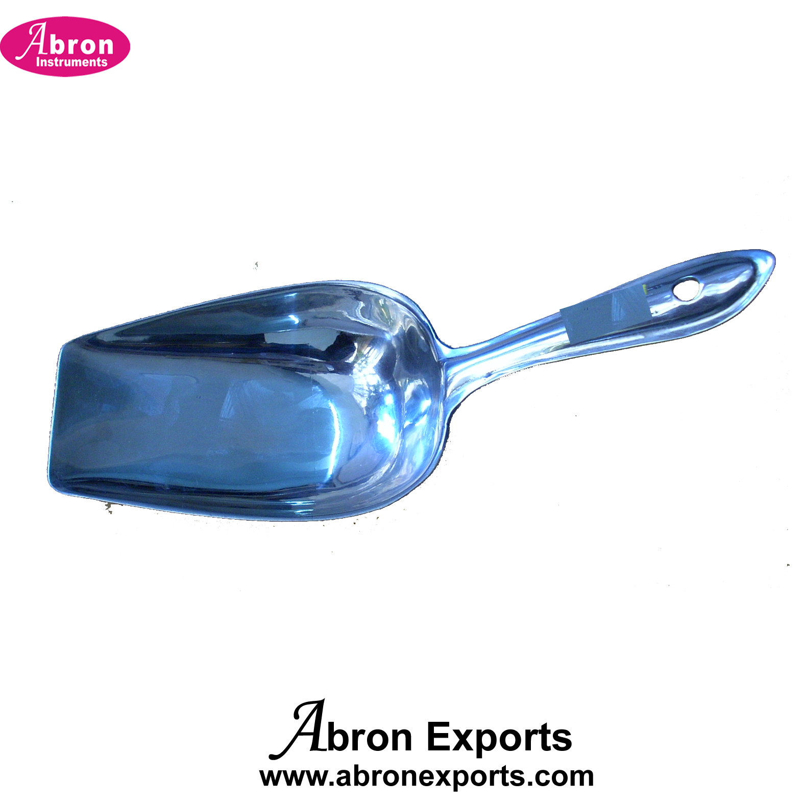 Scoop 250gm Stainless steel With Handle for lab Measuring use dry or liquid Volume Abron AC-585K2S 